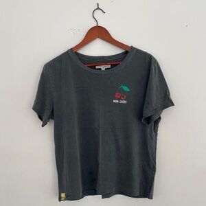 Kerri Rosenthal Black Mon Cheri T-Shirt